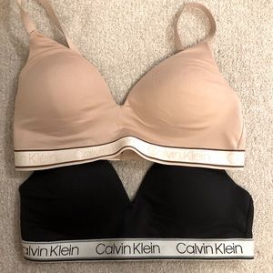 Calvin Klein bras